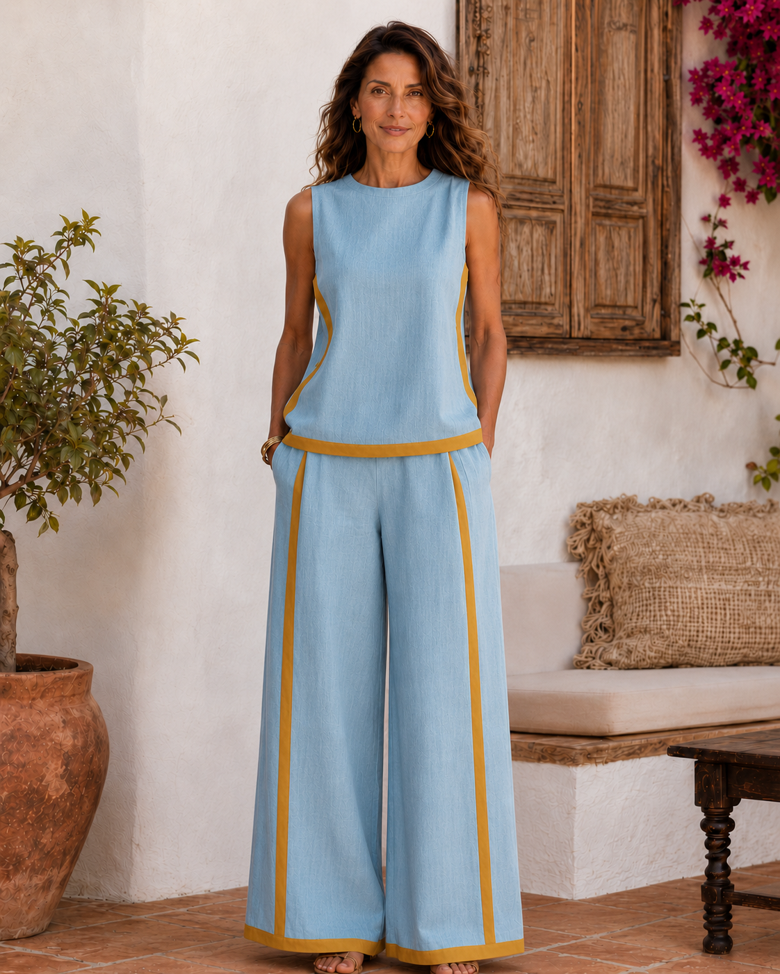 Conjunto Ada | Bolso/Sandalias de Regalo