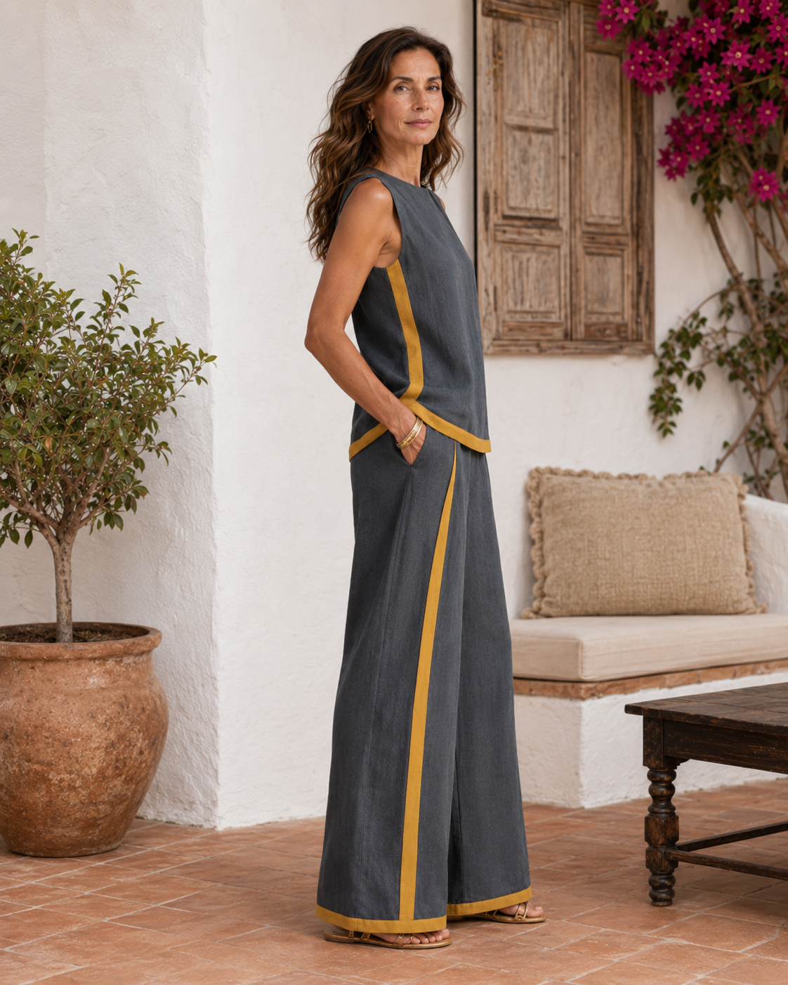 Conjunto Ada | Bolso/Sandalias de Regalo